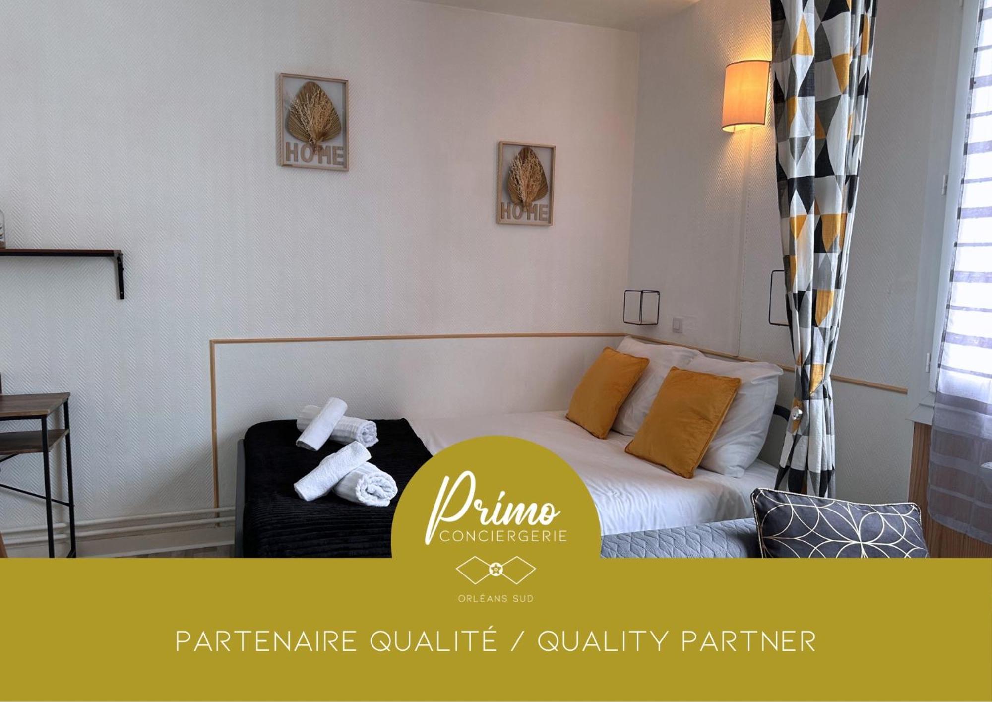 Orleans Centre Proche Gare - Appartement Fonctionnel Residence Calme Parking Prive Gratuit - Le Central Elegance Luaran gambar